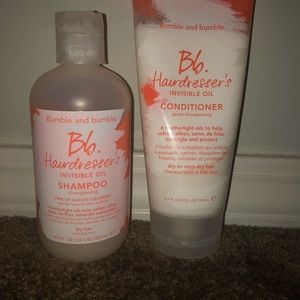 BUMBLE AND BUMBLE SHAMPOO AND CONDITIONER